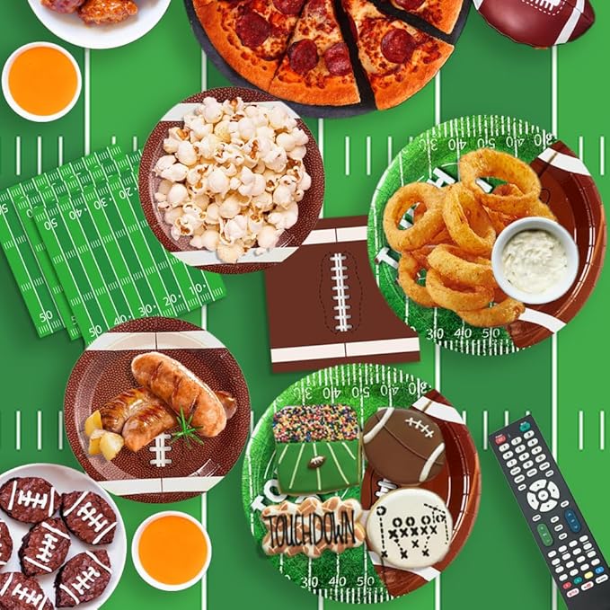 Football Party Supplies 98pcs Football Themed Party Decorations