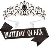 Velscrun Birthday Queen Tiaras Crown for Women, Queen Tiara for Mom,