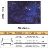Tablecloth Galaxy Universe Table Cloth Rectangle Table 52 x