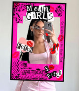 LaVenty Mean Girl Party Photo Booth Props Frame Mean Girl Party
