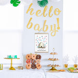 Bumble Bee Gender Reveal Party Bee Baby Shower Finger Print Tree
