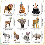 Hooqict Safari Animals Happy Birthday Banner Animal Birthday Decoratio