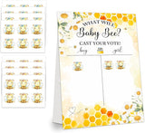 Gender Reveal Party Games Bee Theme Baby Gender Reveal Voting Board