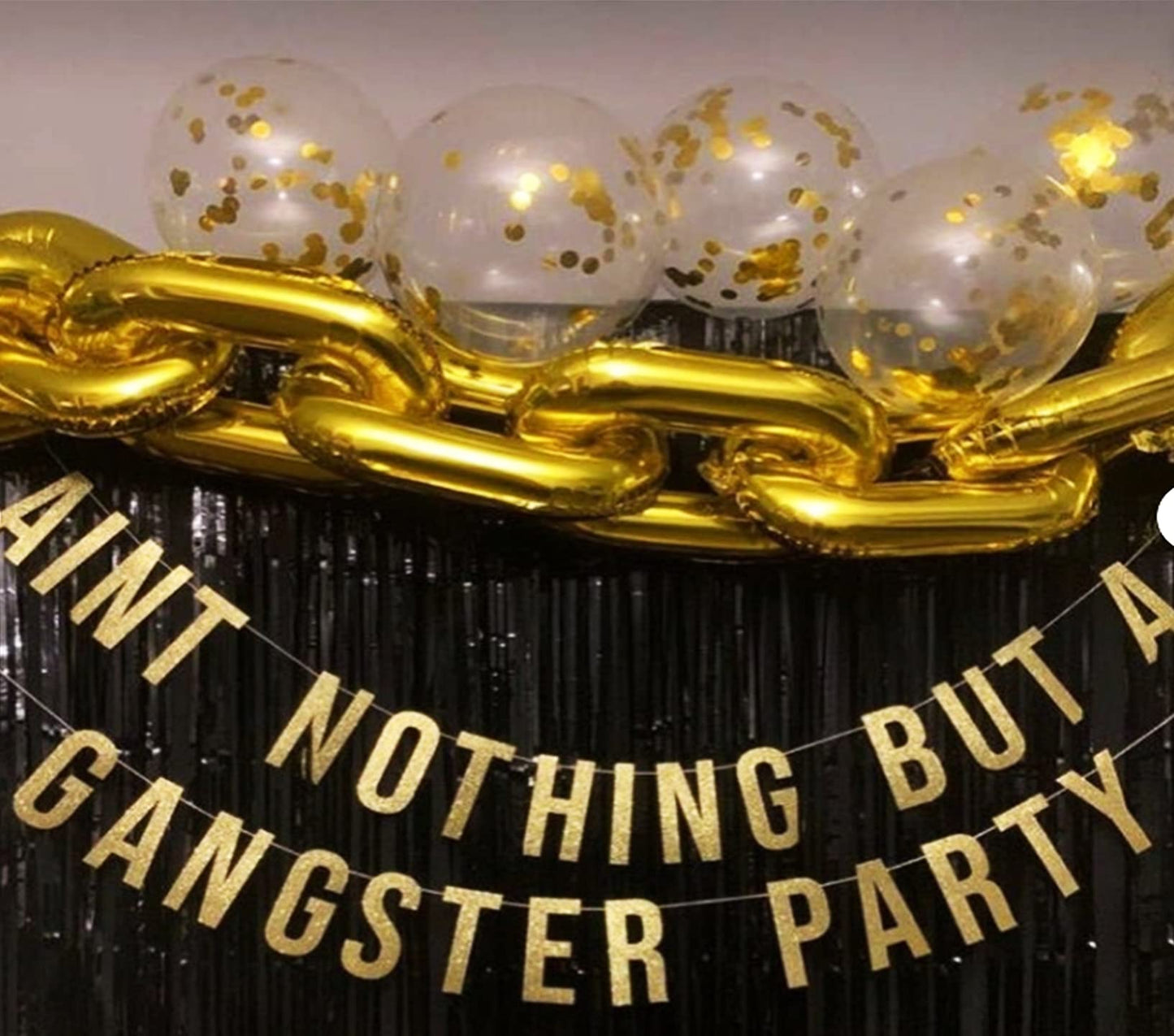 Ain't Nothing But A Gangster Party Banner , Ain't Nothig But A Gangsta