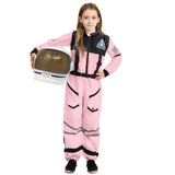 Spooktacular Creations Pink Astronaut Costume with Helmet, Space Suit
