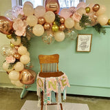 Blush Rose Gold Balloon Garland Arch Kit 119 Pieces Peach Pink Gold