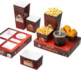 27 Set Movie Night Snack Trays Disposable Paper Movie Snack Boxes