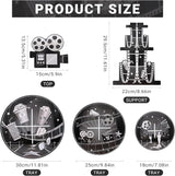 Colarr 2 Pack Movie Night Party Decorations Cupcake Stand 3 Tier