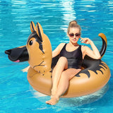 Silph PLC Pool Float, Inflatable Swim Ring with Cup Holder for Party,