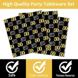 96 Pcs Vintage 50th Birthday Party Decorations Vintage 1976 Birthday