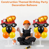 Construction Party Balloons Stand Kit 2 Sets with 2 Construction