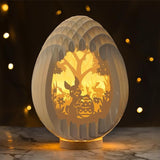 Lighted Easter Egg Centerpieces for Tables Indoor Paper Easter