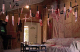 Halloween Party Decorations Bloody Banner Horror Scary Garland Decor