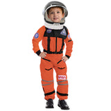 Spooktacular Creations Orange Astronaut Costume with Helmet, Space