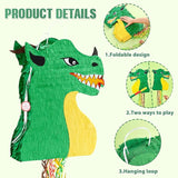 Foldable Dragon Piñata Dinosaur Birthday Party Supplies Dino