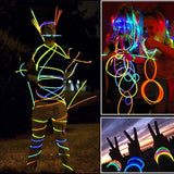 200 Pcs Glow Sticks Bulk Party Pack, 8'' Glow in the Dark Party