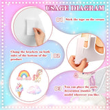 4 Pcs Large 20 x 30 Unicorn Cardboard Cutouts Rainbow Unicorn Themed