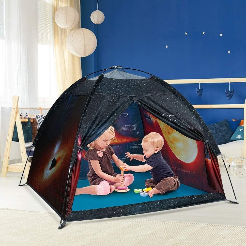 Mnagant Black Hole Play Tents- Space World Dome Tent Playhouse-