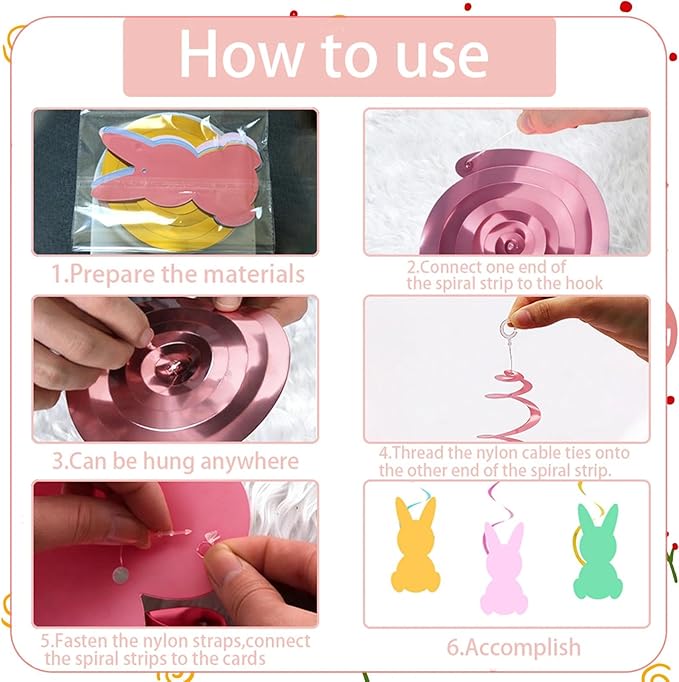 35PCS Easter Decoration Set Happy Easter Banner Suitable for Holiday