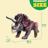 43 Triceratops Inflatable Dinosaur Toy for Party Decorations