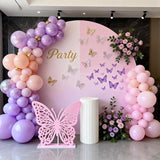 Pastel Pink and Purple Balloons, Princess Pearl Light Pink Purple
