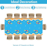 Summer Party Supplies Serves 24 Beach Luau Party Paper Plates