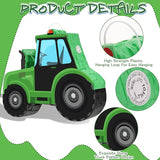 Construction Tractor Piñata with Blindfold and Bat Dump Truck