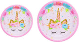 Rainbow Unicorn Party Supplies Set Serves 25 Including Unicorn