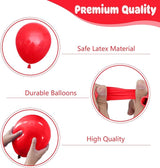 Red and Pink Cherry Balloons,12 Inch Red Pink Cherry Printed Balloon