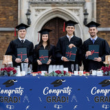 Slergut 2026 Graduation Decorations 3 Pack Graduation Tablecloth