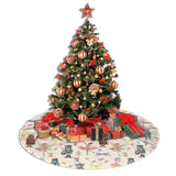 Pink Nutcracker Christmas Tree Skirt 36" Christmas Nutcracker Ballet