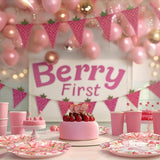 Berry First Birthday Party Supplies for 40 Guests Strawberry Plates