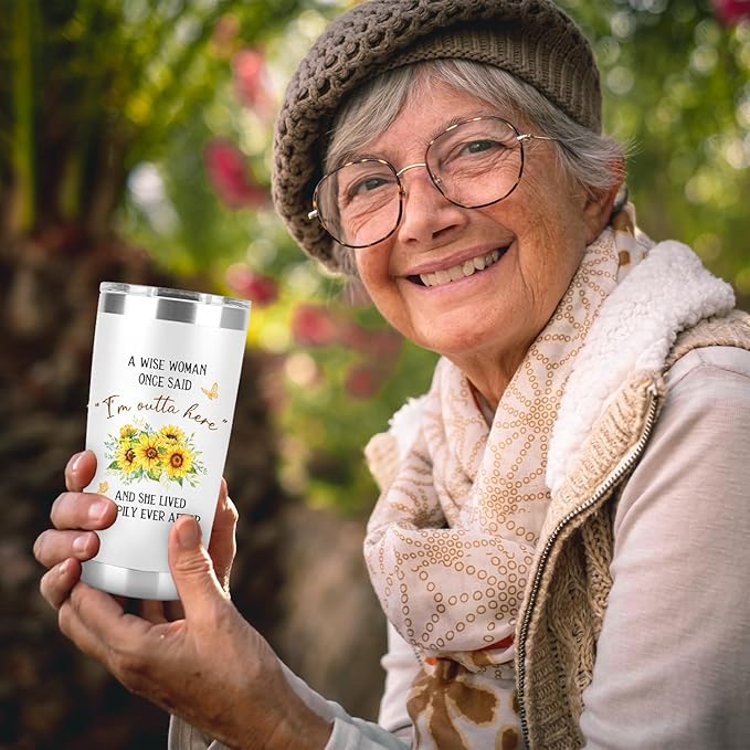 Retirement Gift for Woman Retired 2026 A Wise Woman Once Said