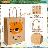 12 Sets Jungle Safari Party Favors Wild Animals Birthday Supplies