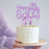 21st Birthday Decorations for Her Purple with 21st Birthday Sash and
