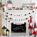 DIY Giant Friendship Bracelet Birthday Garland Kit with Letters Ball