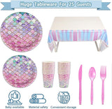 299 Pcs Mermaid Birthday Decorations Mermaid Party Decorations Kit