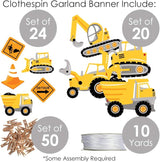 Big Dot of Happiness Dig It Construction Party Zone Baby Shower or