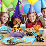 Construction Birthday Party Supplies Set For Boys 24 Guests Dump