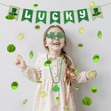 132Pcs St Patricks Day Accessories Party Favors Shamrock Glasses