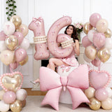 Pink Sweet 16 Number Balloon, 16th Birthday Decorations for Girls
