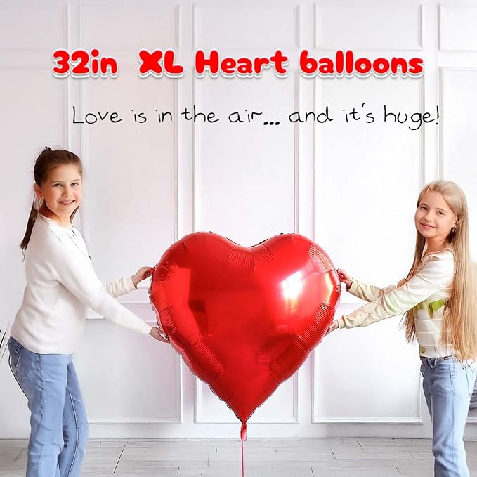 Valentine's day Balloon Garland kit 125Pcs Valentines Day Balloon