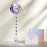 Merry Christmas Crystal Suncatcher Ornament Gifts for Women Mom Wife