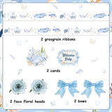 Under the Sea Theme Diaper Cake Decorations for Baby Shower Party