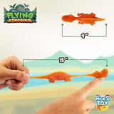 PICK A TOY Stretchy Slingshot Dinosaur Toys 36 Mini Rubber Dinosaurs