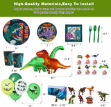 Dinosaur Birthday Party Supplies Kit For Boys Dinosaur Party