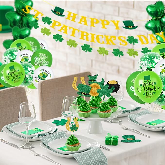 St Patricks Day Decorations Kit Happy St Patrick's Day Banner