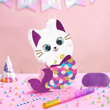 Cat Piñata Kitten Mermaid Birthday Party Decorations Kids Mermaid