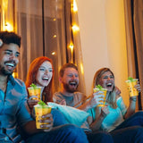 50 Pcs Movie Night Cups 12 oz Plastic Movie Theme Glasses Clear