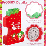 Strawberry 1st Birthday Piñata Strawberry Piñata Summer Berry Piñata